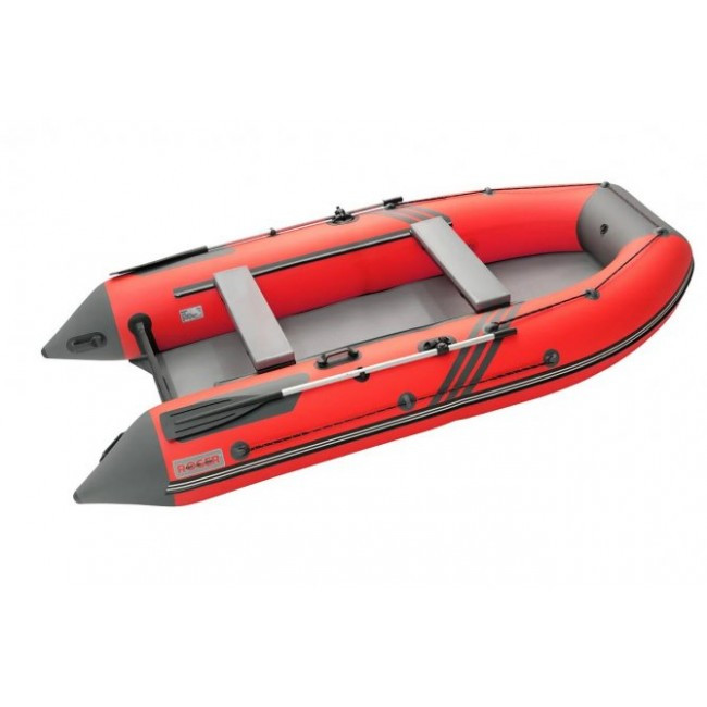 Надувная лодка Roger ЗЕФИР 4000 НДНД Красный с серым - фото 1 - id-p117830406