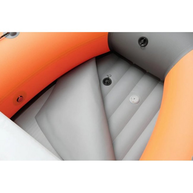 Надувная лодка Roger ЗЕФИР 4000 НДНД Оранжевый с тёмно-серым - фото 8 - id-p117830407