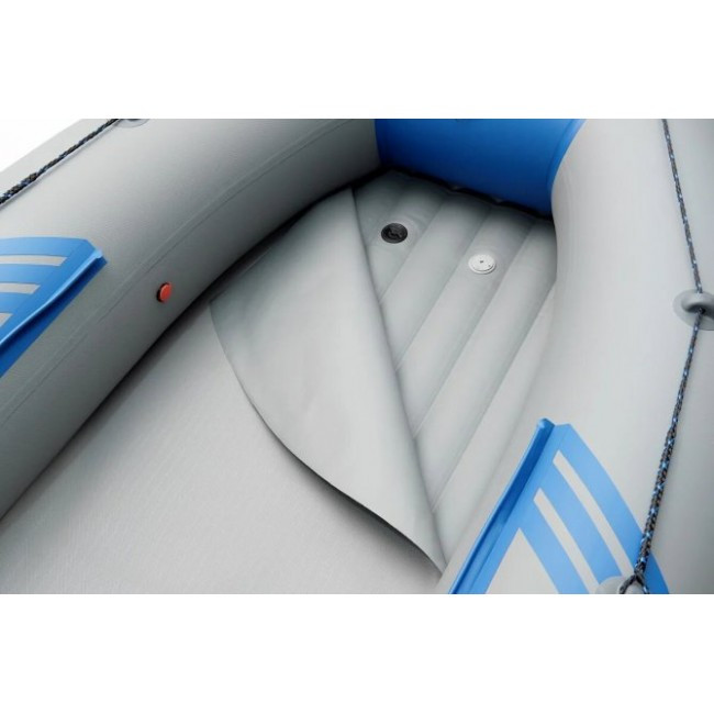 Надувная лодка Roger ЗЕФИР 4000 НДНД Серый с синим - фото 7 - id-p117830409