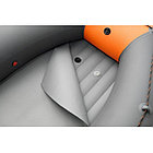 Надувная лодка Roger ЗЕФИР 4000 НДНД Тёмно-серый с оранжевым, фото 8