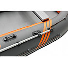 Надувная лодка Roger ЗЕФИР 4000 НДНД Тёмно-серый с оранжевым, фото 9