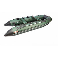 Надувная лодка Roger ЗЕФИР 4400 НДНД зеленый с черным