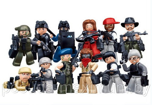 Игрушка Конструктор "Минифигурка"