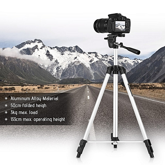 Штатив для камеры и телефона Tripod 330A (52-140 см) с непромокаемым чехлом - фото 7 - id-p117832967
