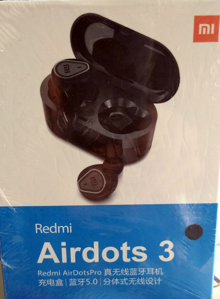 Беспроводные наушники XIAOMI REDMI AIRDOTS (BLACK) - фото 1 - id-p117833356