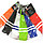 Гетры футбольные белый,зеленый,оранжевый, красный , ( 38-45 р-р.) арт.VZ28, фото 2