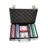 Покер в кейсе на 200 фишек без номинала , арт.S-1, фото 3