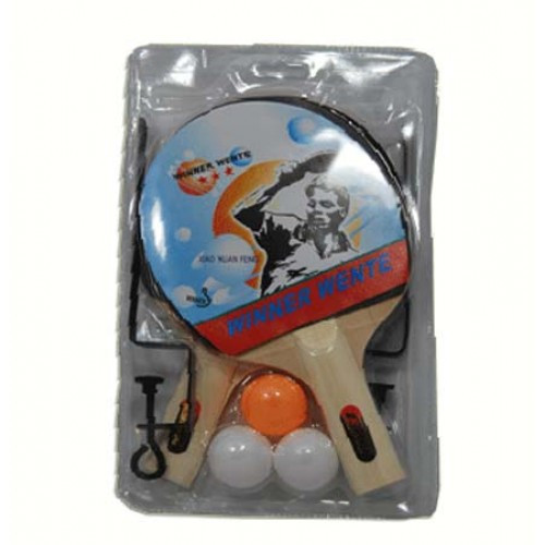 Набор ракеток для настольного тенниса, 2 ракетки, 3 шарика, 1 сетка. ,SH012 - фото 1 - id-p7129955