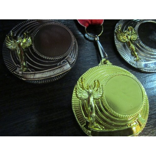 Медаль 5 см с ленточкой арт. 5.0BG (1 место) - фото 3 - id-p7130017