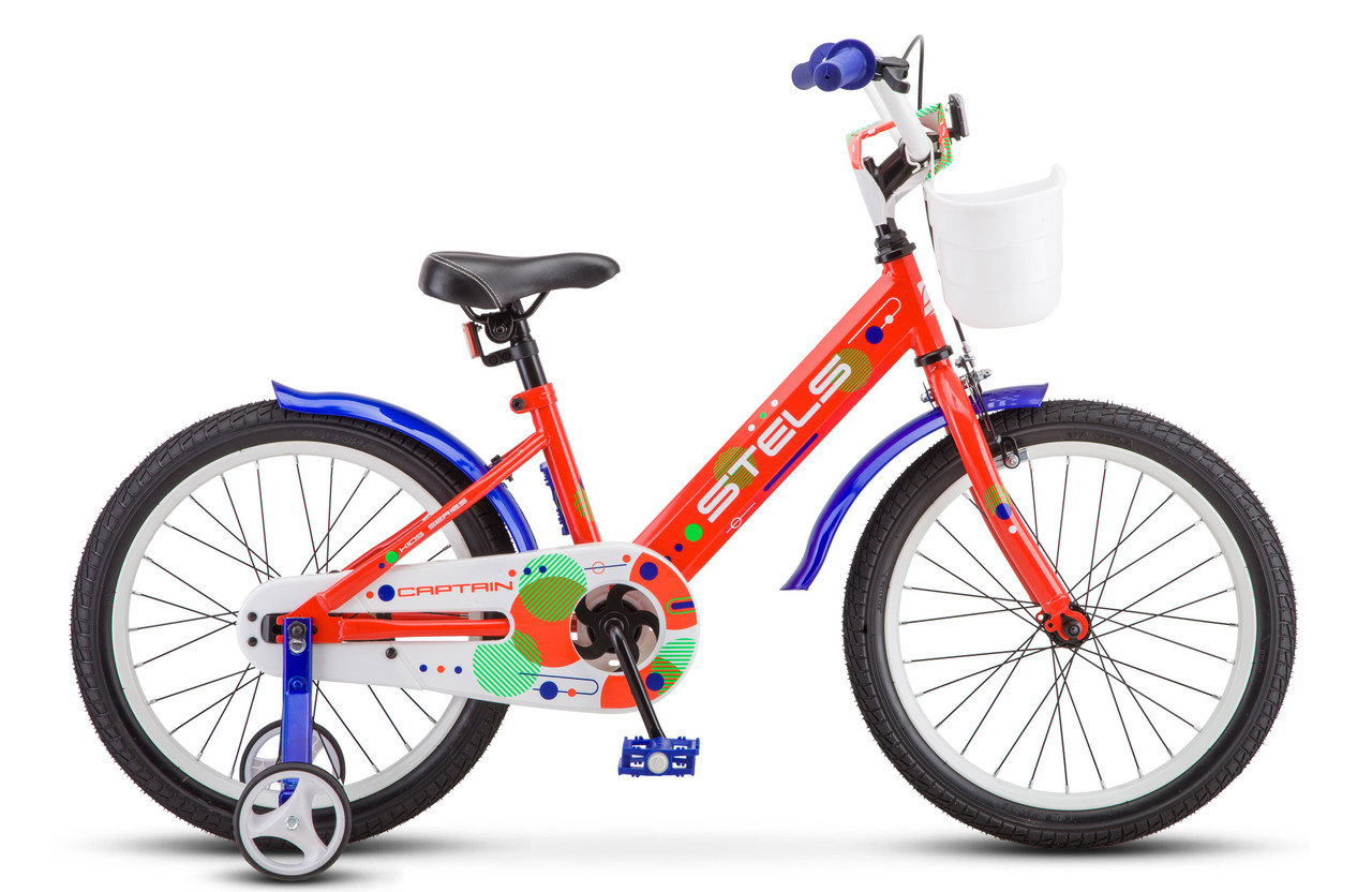 Велосипед детский Stels Captain 18 V010 красный - фото 1 - id-p111765198