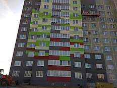 Фасадные работы с  Покраской жилого дома ул. Маршала Лосика .д.8 7
