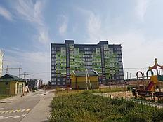 Фасадные работы с  Покраской жилого дома ул. Маршала Лосика .д.8 1