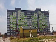 Фасадные работы с  Покраской жилого дома ул. Маршала Лосика .д.8 2