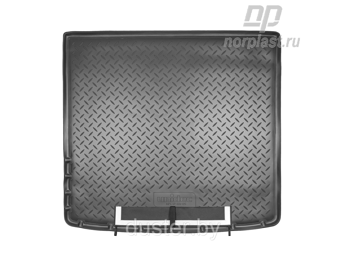 Коврики в багажник с фартуком NorPlast RENAULT Duster 4WD, 2011-2015, 2015-> - фото 1 - id-p117979259