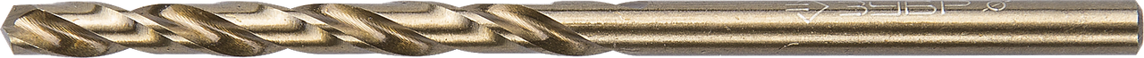 Сверло по металлу КОБАЛЬТ,ЗУБР, ЭКСПЕРТ d=3,5 мм, фото 2