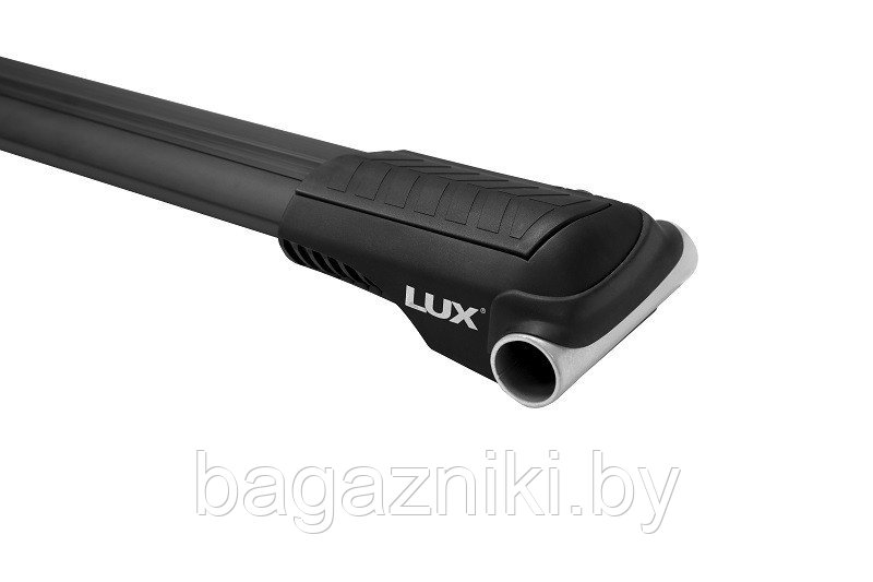 Багажник LUX Hunter L53-B черный без выступа за релинги - фото 6 - id-p117995342