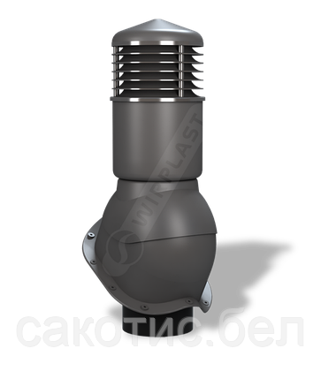 Вентиляционный выход Wirovent Perfekta 150мм К55 для металлочерепицы, фото 2