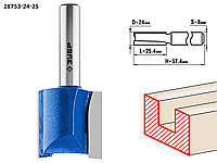 Фреза пазовая прямая, D= 24мм, рабочая длина-25мм, ЗУБР «ПРОФЕССИОНАЛ»