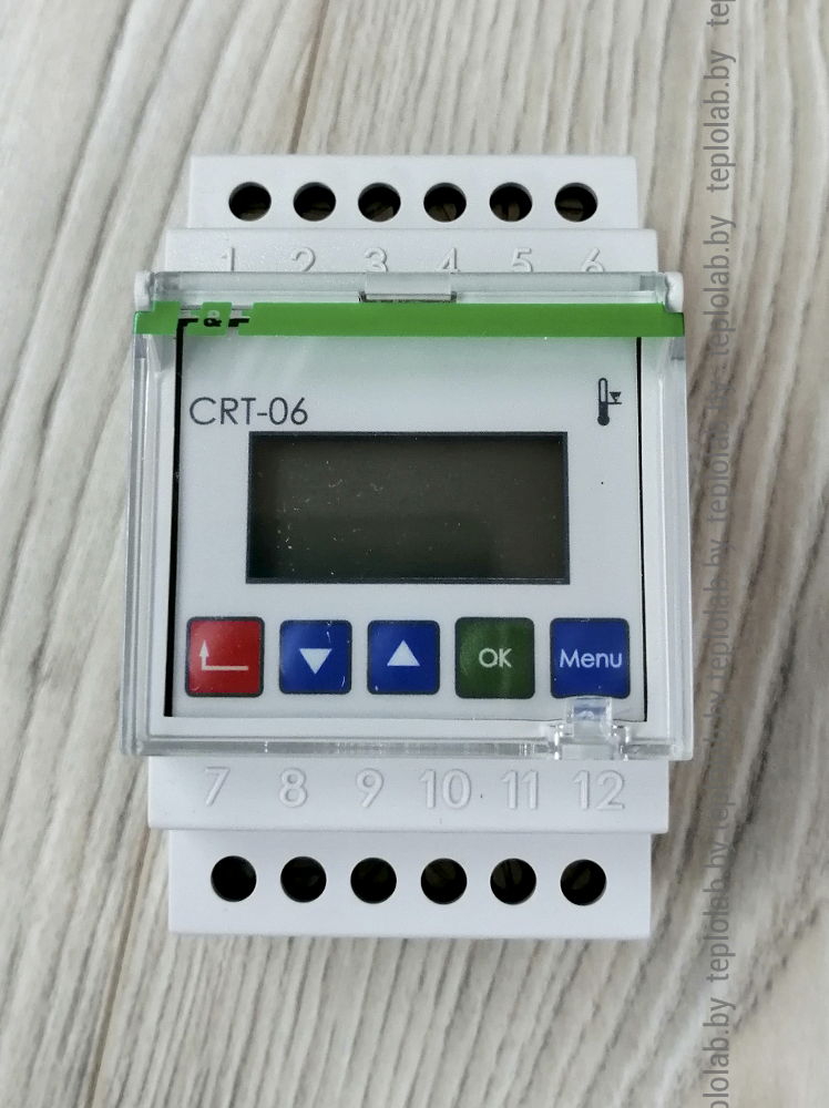 Терморегулятор Евроавтоматика ФиФ CRT-06 - фото 2 - id-p117997734