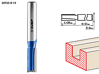 Фреза пазовая прямая с нижними подрезателями, D= 8мм, рабочая длина-20мм, ЗУБР «ПРОФЕССИОНАЛ»