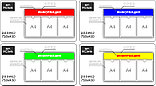 Стенд информационный на 3 карман А4, фото 3