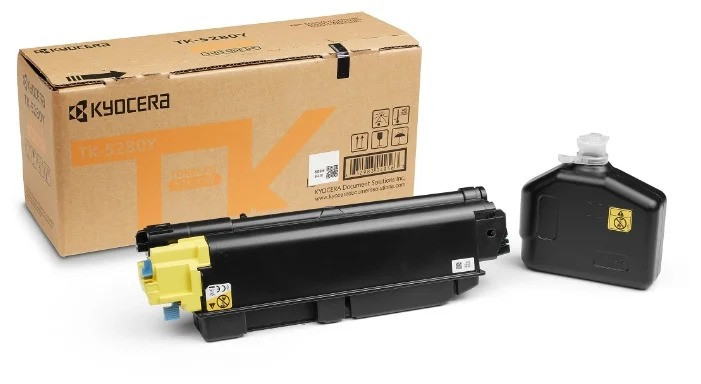 Картридж TK-5280Y (для Kyocera ECOSYS M6235/ P6235/ M6635/ P6635) жёлтый