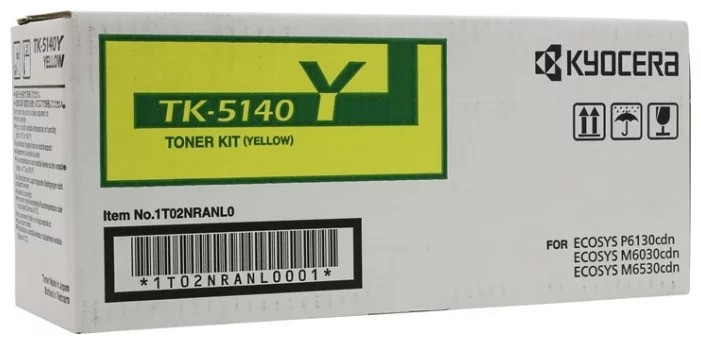 Картридж TK-5140Y (для Kyocera ECOSYS M6030/ M6530/ P6130) жёлтый