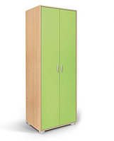 Шкаф для одежды Бамби 2V (тирол-салатовый)