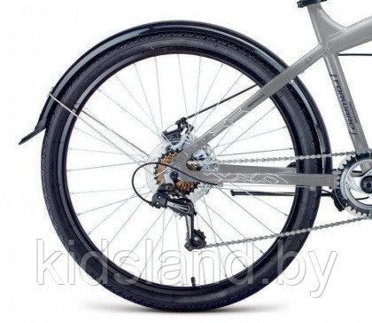 Велосипед Forward Tracer Disc 26 2.0" (серый) - фото 5 - id-p118021600