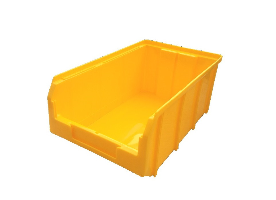Пластиковый ящик, 1 литр, желтый
