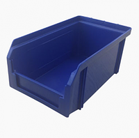Пластиковый ящик, 1 литр, синий