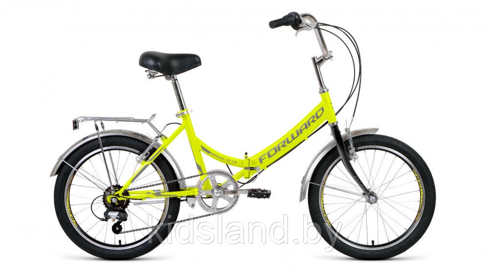 Велосипед Forward Arsenal 20 2.0"  (желтый)