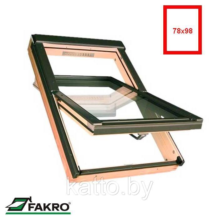 Мансардное окно Fakro FTS U2 Стандарт 78х98 - фото 1 - id-p118022597