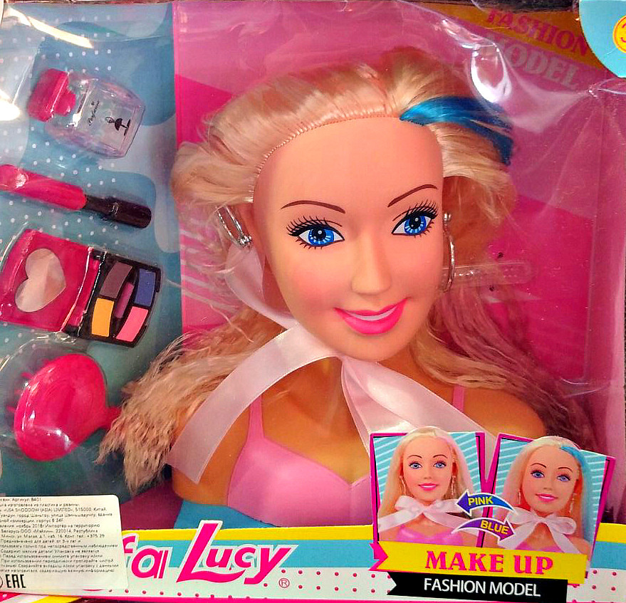 Кукла-манекен для причесок и макияжа 8401 Defa Lucy - фото 1 - id-p118109523