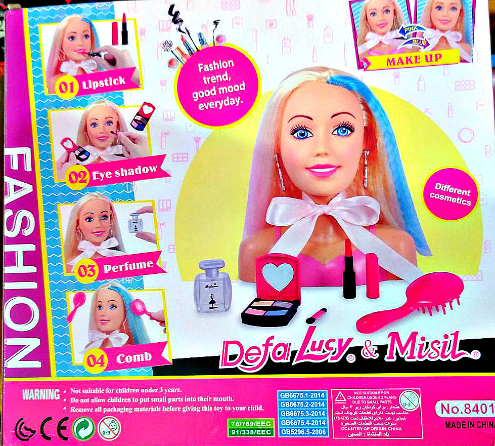 Кукла-манекен для причесок и макияжа 8401 Defa Lucy - фото 2 - id-p118109523