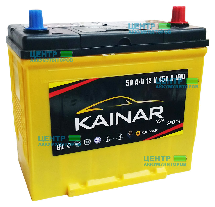 Аккумулятор Kainar Asia 50 JL+ (450A, 236*129*220)
