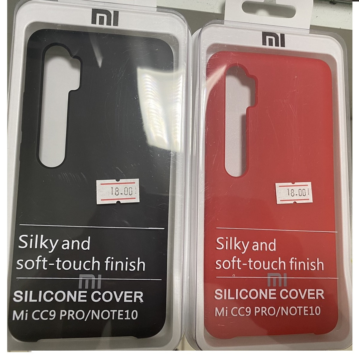 Силиконовый чехол Silky and Soft-Touch Finish красный для Xiaomi Mi CC9 Pro (Mi Note10) - фото 2 - id-p118210775
