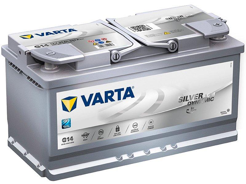 Varta Silver Dyn AGM 595901 (95 Ah) - фото 1 - id-p118212438