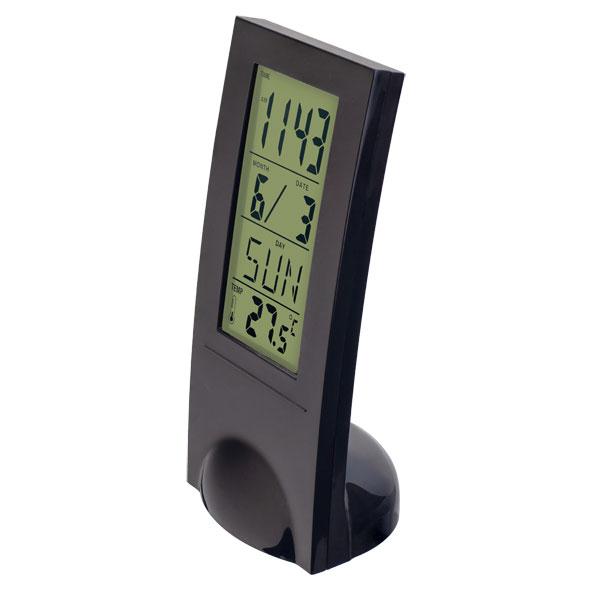 Perfeo Часы-будильник "Glass", (PF-SL2098) время, температура, дата (PF_A4854) - фото 1 - id-p118213450