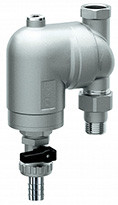FAR 39А5 34 Хромированный фильтр с поворотным соединением под манометр 300 мкм 3/4"