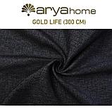 Димаут рогожка ткань для штор Arya  Gold Life, фото 2
