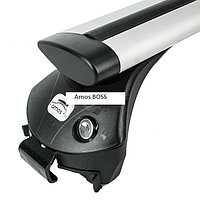 Багажник на крышу Amos Boss aero без замка для интегрированный релингов (капля)
