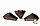 Тарталетки треугольник 1Т коричневые 102х102х75х25 мм, 20 шт, фото 3