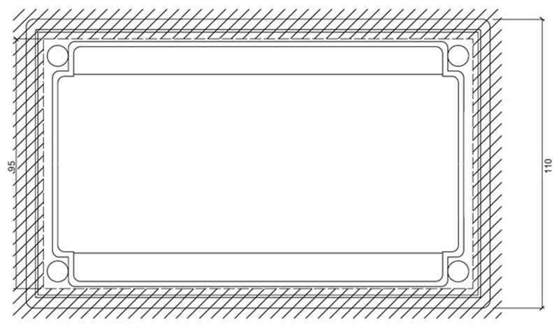 Siemens 6AG1057-1AA00-0AA2 Набор 8TE для встроенного монтажа в панель с клавишами + SIPLUS - фото 2 - id-p116773425