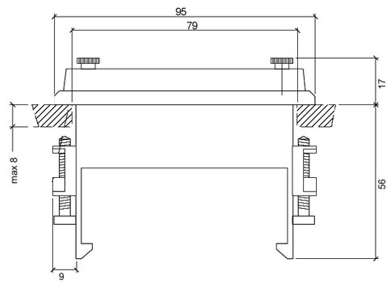 Siemens 6AG1057-1AA00-0AA3 Набор для монтажа на фронтальной 4PU с клавишами FOR LOGO и SIPLUS - фото 2 - id-p116773449