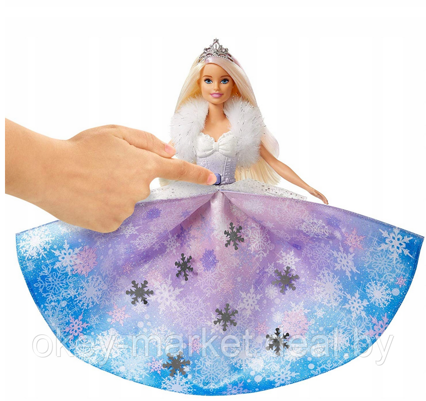 Кукла Барби Dreamtopia Снежная принцесса GKH26 - фото 3 - id-p118321434