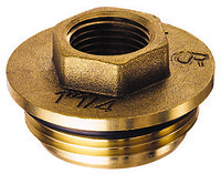 FAR 4199134 Переходник прямой из DZR-латуни с уплотнением O-ring 1" x 3/4"