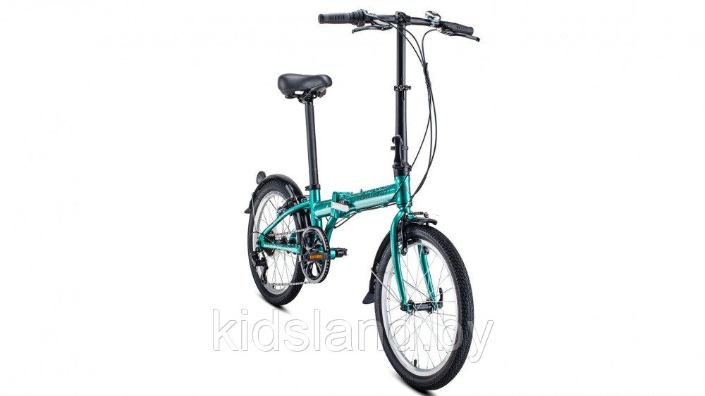 Велосипед Forward Enigma 20 2.0" (зеленый) - фото 2 - id-p118338576