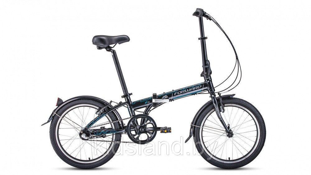 Велосипед Forward Enigma 20 3.0"  (черный)