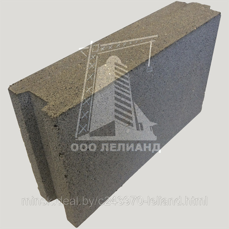 Блоки керамзитобетонные ТермоКомфорт 400х100х240 мм перегородочные